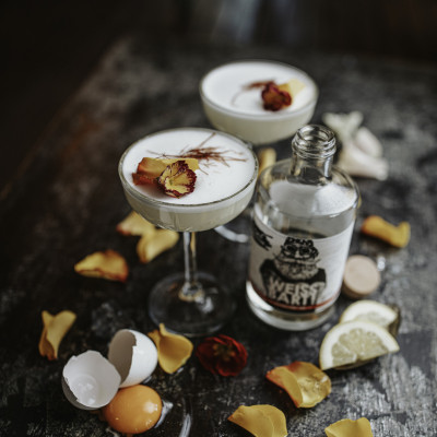 Rose Gin Fizz