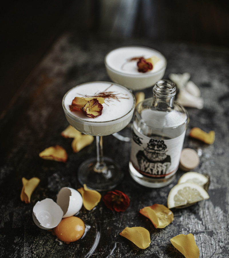 Rose Gin Fizz